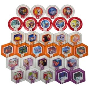 Disney Infinity Series 1 Power Discs Toys R Us Exclusive Full Set of 30